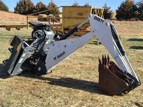 skid steer front hoe attachment|bobcat backhoe attachment for sale.